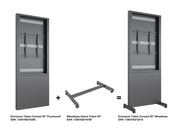 Multibrackets M Pro Series Floormount Enclosure Totem Covered - 55" Floor Stand Multibrackets