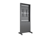 Multibrackets M Pro Series Wheelbase Enclosure Totem Covered - 55" Floor Stand Multibrackets