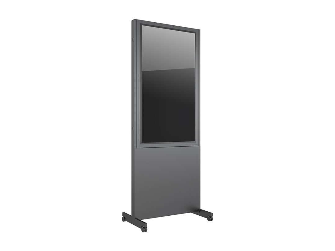 Multibrackets M Pro Series Wheelbase Enclosure Totem Covered - 55" Floor Stand Multibrackets