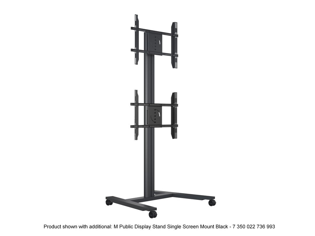 Multibrackets M Public Display Stand Single Screen Mount - Black | 7350022736993
