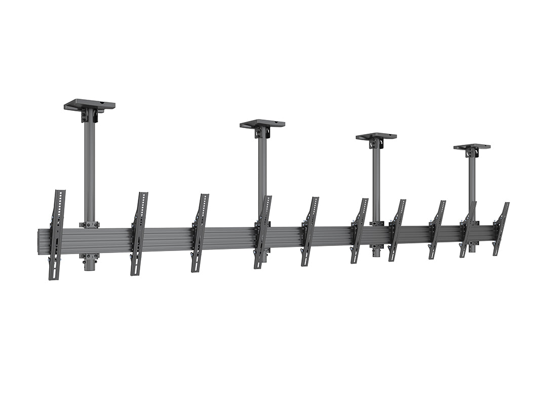 Multibrackets 0.8m Tilt 40"-65" Pro Series Menu Board Ceiling Mount For 5 Screens Ceiling Mount Bracket Multibrackets