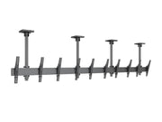 Multibrackets 0.8m Tilt 40"-65" Pro Series Menu Board Ceiling Mount For 5 Screens Ceiling Mount Bracket Multibrackets