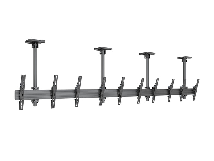Multibrackets 0.8m Tilt 40"-65" Pro Series Menu Board Ceiling Mount For 5 Screens Ceiling Mount Bracket Multibrackets