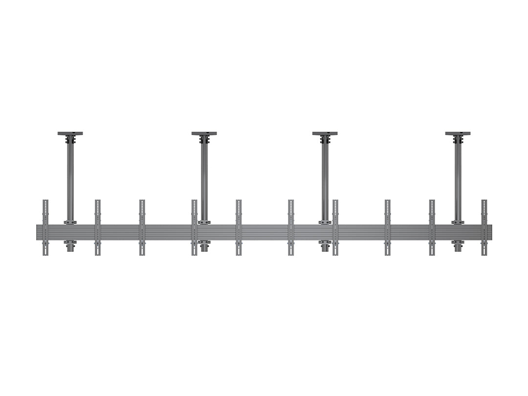 Multibrackets 0.8m Tilt 40"-65" Pro Series Menu Board Ceiling Mount For 5 Screens Ceiling Mount Bracket Multibrackets