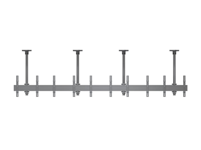 Multibrackets 0.8m Tilt 40"-65" Pro Series Menu Board Ceiling Mount For 5 Screens Ceiling Mount Bracket Multibrackets