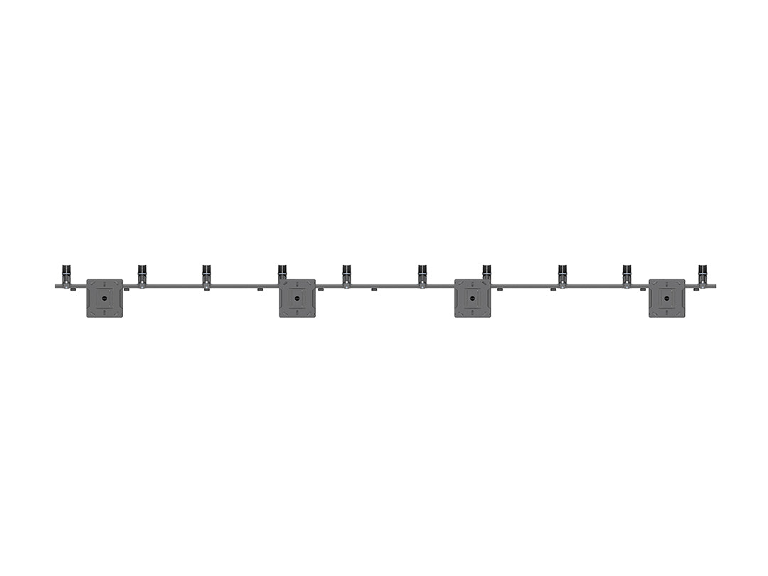Multibrackets 0.8m Tilt 40"-65" Pro Series Menu Board Ceiling Mount For 5 Screens Ceiling Mount Bracket Multibrackets