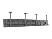 Multibrackets 0.8m Tilt 40"-65" Pro Series Menu Board Ceiling Mount For 5 Screens Ceiling Mount Bracket Multibrackets