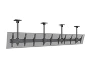 Multibrackets 0.8m Tilt 40"-65" Pro Series Menu Board Ceiling Mount For 5 Screens Ceiling Mount Bracket Multibrackets