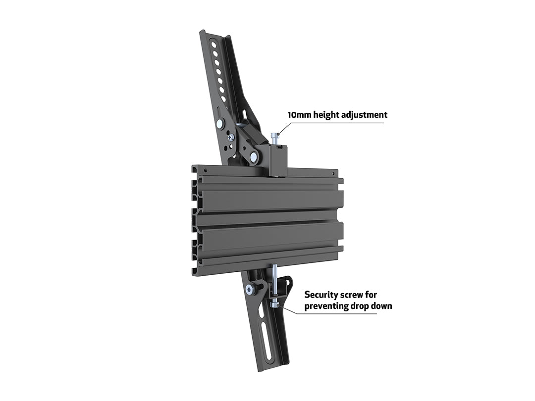 Multibrackets 0.8m Tilt 40"-65" Pro Series Menu Board Ceiling Mount For 5 Screens Ceiling Mount Bracket Multibrackets