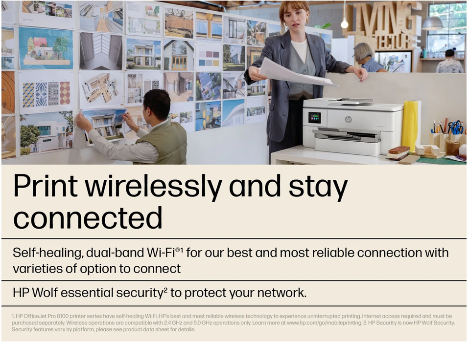 HP OfficeJet Pro 9720e A3 Colour Multifunction Inkjet Printer | 53N95B#687 Mono Laser Printers & All In Ones HP