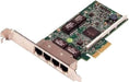 Dell Broadcom 5719 QP 1Gb PCIe Network Interface Card | 540-BBGX Network Cards Dell