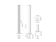 Multibrackets M Pro Series Monitorstand Column - 75cm Mounting Accessory Multibrackets