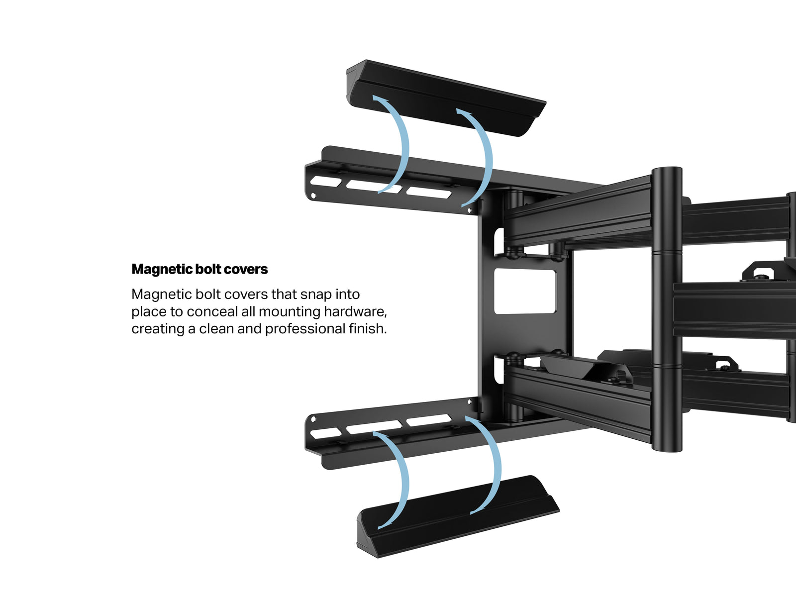 Multibrackets M Universal Flexarm Pro TV Wall Mount - 55" to 85" Screen Wall Mount Bracket Multibrackets