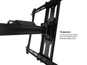 Multibrackets M Universal Flexarm Pro TV Wall Mount - 55" to 85" Screen Wall Mount Bracket Multibrackets