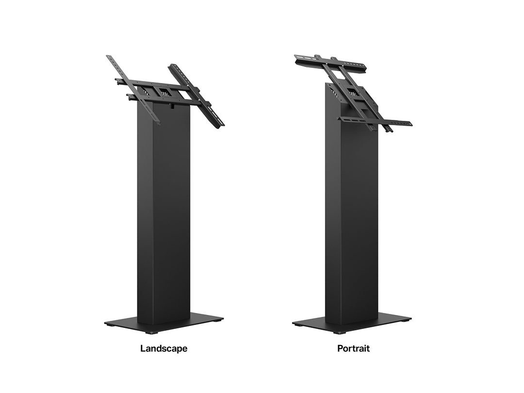 Multibrackets M Pro Series 15-32" Digital Signage Kiosk - Black Floor Stand Multibrackets