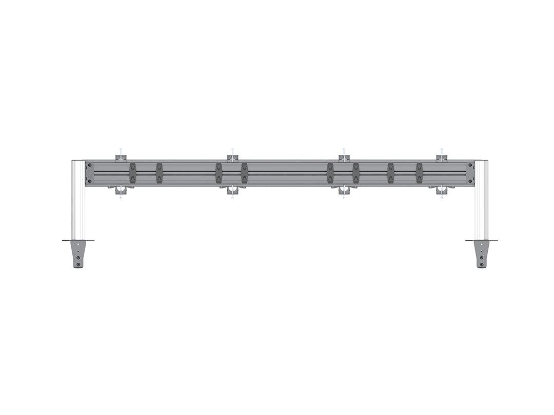 Multibrackets MBDM4x1U M Deskmount Column Pro 4x1 - (15"-32") Mounting Accessory Multibrackets
