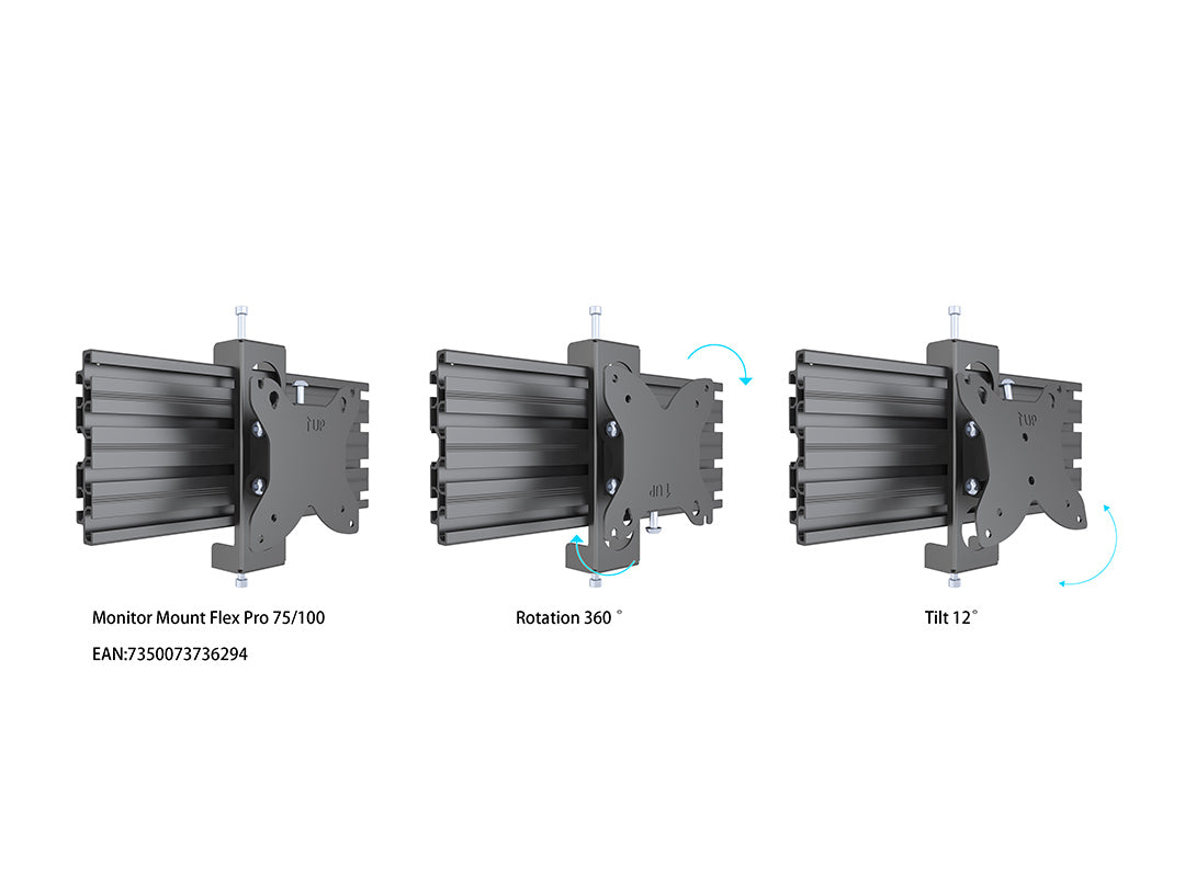 Multibrackets MBDM4x1U M Deskmount Column Pro 4x1 - (15"-32") Mounting Accessory Multibrackets