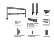 Multibrackets MBDM3x2U M Deskmount Column Pro 3x2 - (15"-32") Mounting Accessory Multibrackets