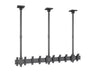 Multibrackets 27"-32" – 155 cm Pole Ceiling Mount for 5 Portrait Screens