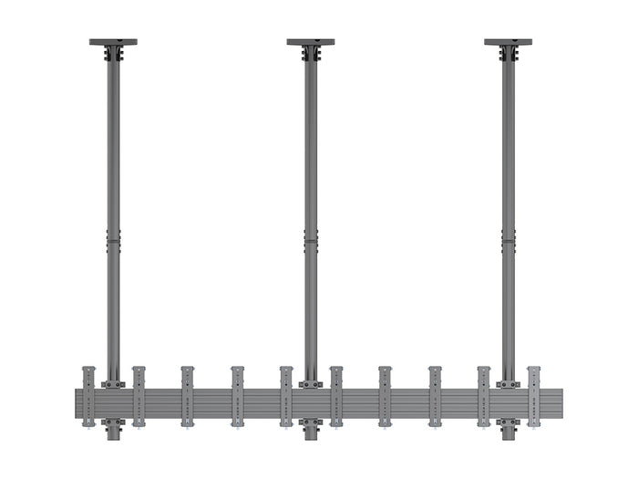 Multibrackets 27"-32" – 155 cm Pole Ceiling Mount for 5 Portrait Screens Ceiling Mount Bracket Multibrackets