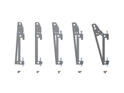 Multibrackets 27"-32" – 155 cm Pole Ceiling Mount for 5 Portrait Screens Ceiling Mount Bracket Multibrackets