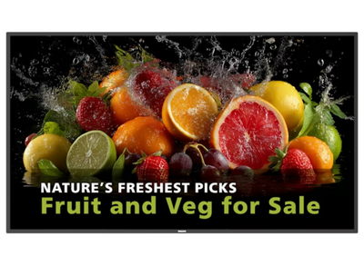 Philips 55BDL5050D/00 55" 4K Ultra HD Android 14 Digital Signage Display Digital Signage Display Philips