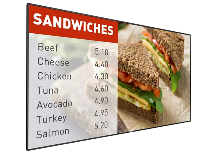 Philips P-Line 55BDL5055P 55" 1080P Digital Signage Display Digital Signage Display Philips