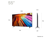 LG 55UT80006LA.AEK 55" 4K Ultra HD WebOS 24 Smart TV Commercial TV LG
