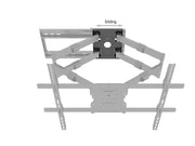 Multibrackets 65" - 110" M Universal Long Reach Arm 980mm SD Dual | 7350105215605 Wall Mount Bracket Multibrackets