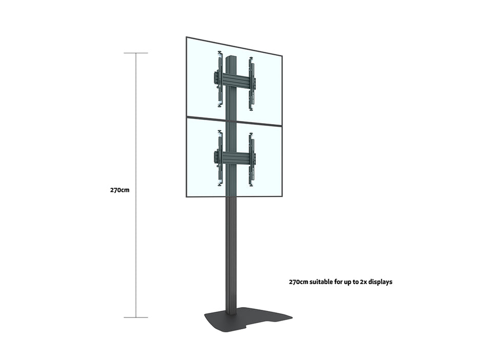 Multibrackets MBFSC2U M Floorstand Column Pro - (40"-65")