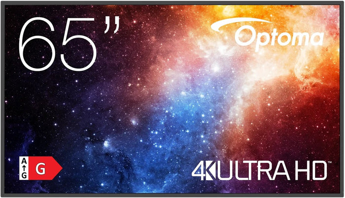 Optoma N-Series / N3651K 65" 4K Ultra HD Professional Digital Signage Displays Digital Signage Display Optoma