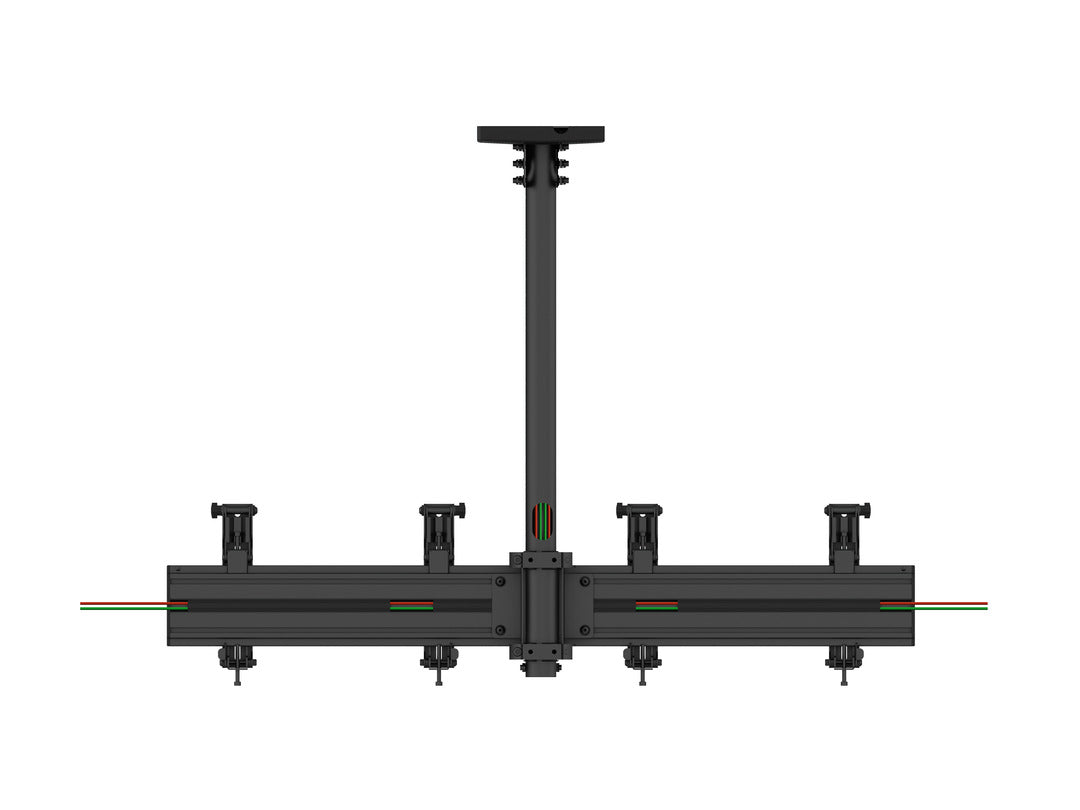 Multibrackets 0.8m Tilt 27"-32" Pro Series Menu Board Ceiling Mount For 2 Screens Ceiling Mount Bracket Multibrackets