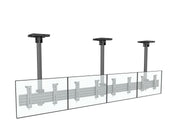 Multibrackets 0.8m Tilt 27"-32" Pro Series Menu Board Ceiling Mount For 4 Screen Ceiling Mount Bracket Multibrackets