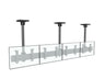 Multibrackets 0.8m Tilt 27"-32" Pro Series Menu Board Ceiling Mount For 4 Screen
