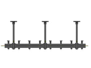Multibrackets 0.8m Tilt 27"-32" Pro Series Menu Board Ceiling Mount For 4 Screen Ceiling Mount Bracket Multibrackets