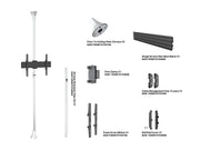 Multibrackets MBFC1U M Floor to Ceiling Mount Pro - Up to 40"-65" Screen | 7350073735693 Floor to Ceiling Display Mount Multibrackets