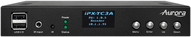 Aurora IPX-TC3A-DF-Pro 3rd Gen 4K 10Gbps AV-over-IP Transceiver Box Network Transceiver Aurora