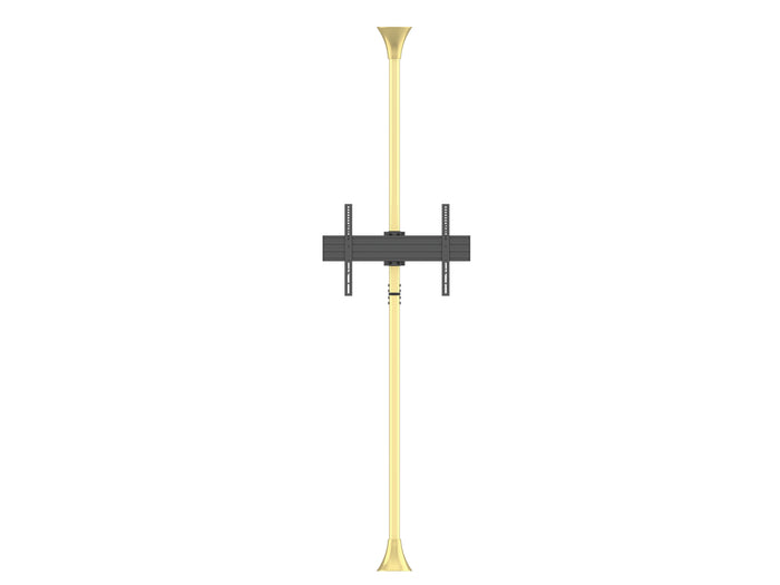 Multibrackets MBFC1U Brass M Floor to Ceiling Mount Pro - Up to 40"-65" Screen Floor to Ceiling Display Mount Multibrackets