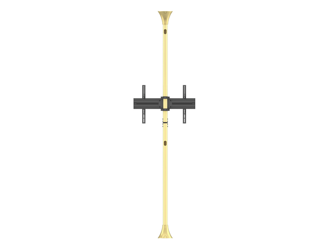 Multibrackets MBFC1U Brass M Floor to Ceiling Mount Pro - Up to 40"-65" Screen Floor to Ceiling Display Mount Multibrackets