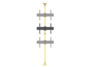 Multibrackets MBFC1U Brass M Floor to Ceiling Mount Pro - Up to 40"-65" Screen Floor to Ceiling Display Mount Multibrackets