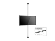 Multibrackets M Pro Series Enclosure 65" Floor to Ceiling Medium Black Signage Display Enclosures Multibrackets