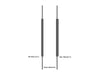 Multibrackets M Pro Series Enclosure 65" Floor to Ceiling Medium Black Signage Display Enclosures Multibrackets