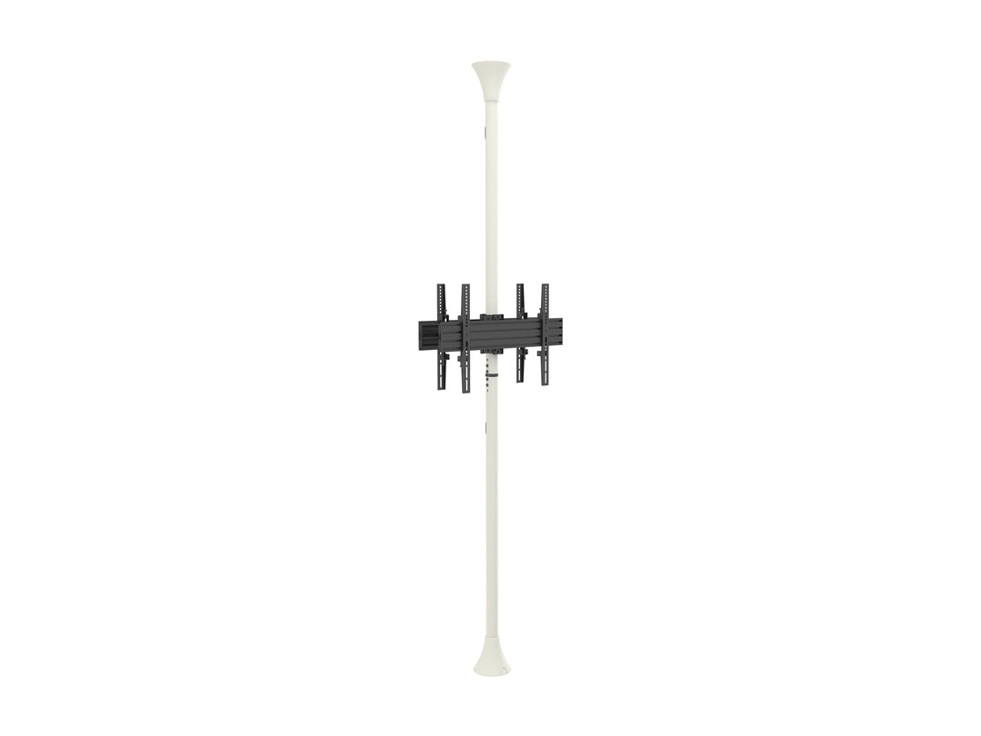 Multibrackets MBFC2U White M Floor to Ceiling Mount Pro - Up to 40"-65" Screen Floor to Ceiling Display Mount Multibrackets