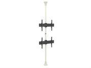 Multibrackets MBFC2U White M Floor to Ceiling Mount Pro - Up to 40"-65" Screen Floor to Ceiling Display Mount Multibrackets