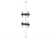 Multibrackets MBFC2U White M Floor to Ceiling Mount Pro - Up to 40"-65" Screen Floor to Ceiling Display Mount Multibrackets