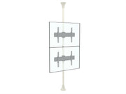 Multibrackets MBFC2U White M Floor to Ceiling Mount Pro - Up to 40"-65" Screen Floor to Ceiling Display Mount Multibrackets