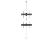 Multibrackets MBFC2U Chrome M Floor to Ceiling Mount Pro - Up to 40"-65" Screen Floor to Ceiling Display Mount Multibrackets