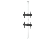 Multibrackets MBFC2U Chrome M Floor to Ceiling Mount Pro - Up to 40"-65" Screen Floor to Ceiling Display Mount Multibrackets