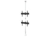 Multibrackets MBFC2U Chrome M Floor to Ceiling Mount Pro - Up to 40"-65" Screen