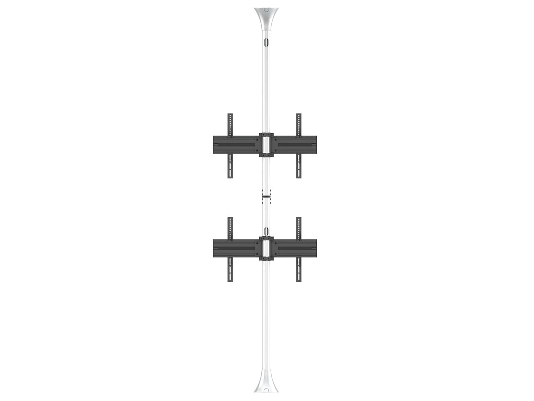 Multibrackets MBFC2U Chrome M Floor to Ceiling Mount Pro - Up to 40"-65" Screen Floor to Ceiling Display Mount Multibrackets